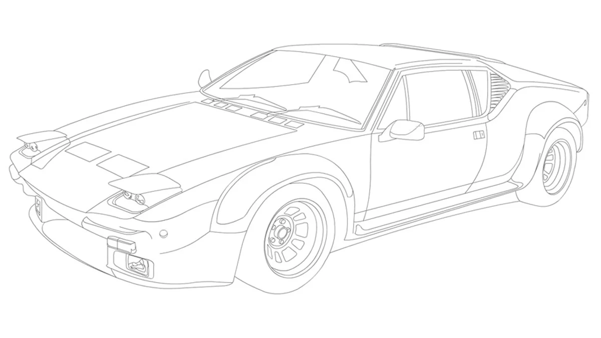 Detomasso Pantera - Vetorização