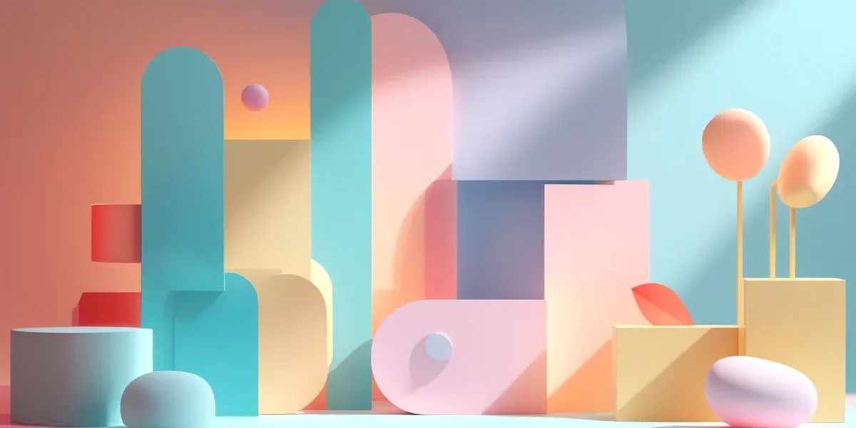 Imagem representando a simplicidade como um conceito poderoso e eficaz no design, com elementos limpos e foco na clareza da mensagem.